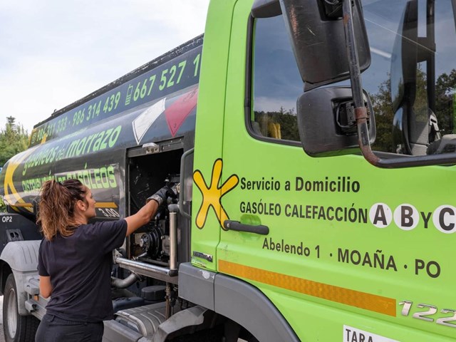 Así te llevamos el gasóleo a domicilio en Moaña
