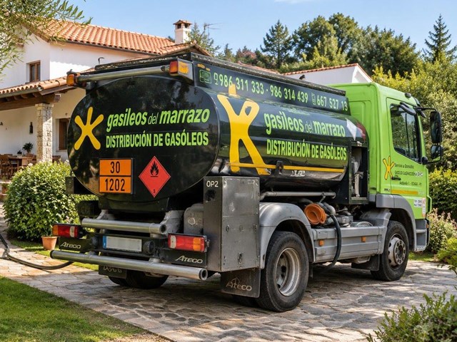 Entrega en 24-48h con distribución de gasóleos a domicilio en Sanxenxo