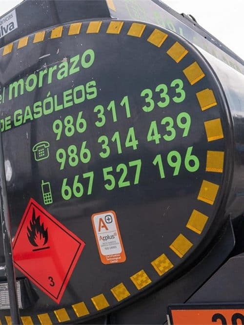 Tipos de gasóleo a domicilio en Moaña y Vigo