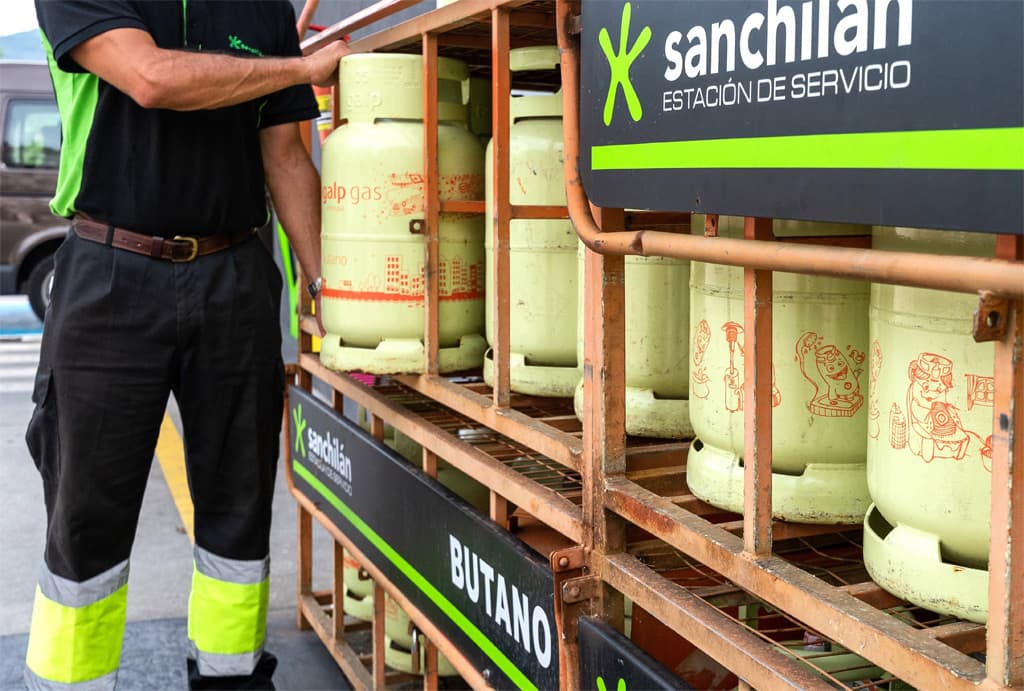 Venta de bombonas de butano en Moaña