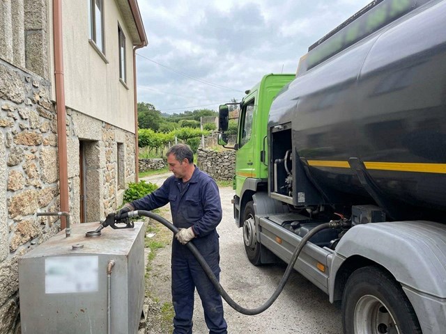 Reparto sin esperas: distribución de gasóleos a domicilio en Gondomar